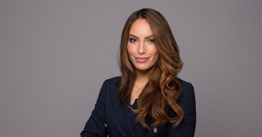 Studio portrait of Dr. Manal Rifki